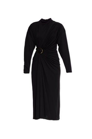 Vestido con drapeado