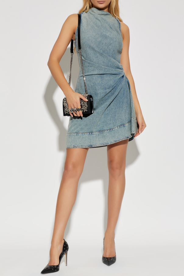 Alexander McQueen Vestido vaquero