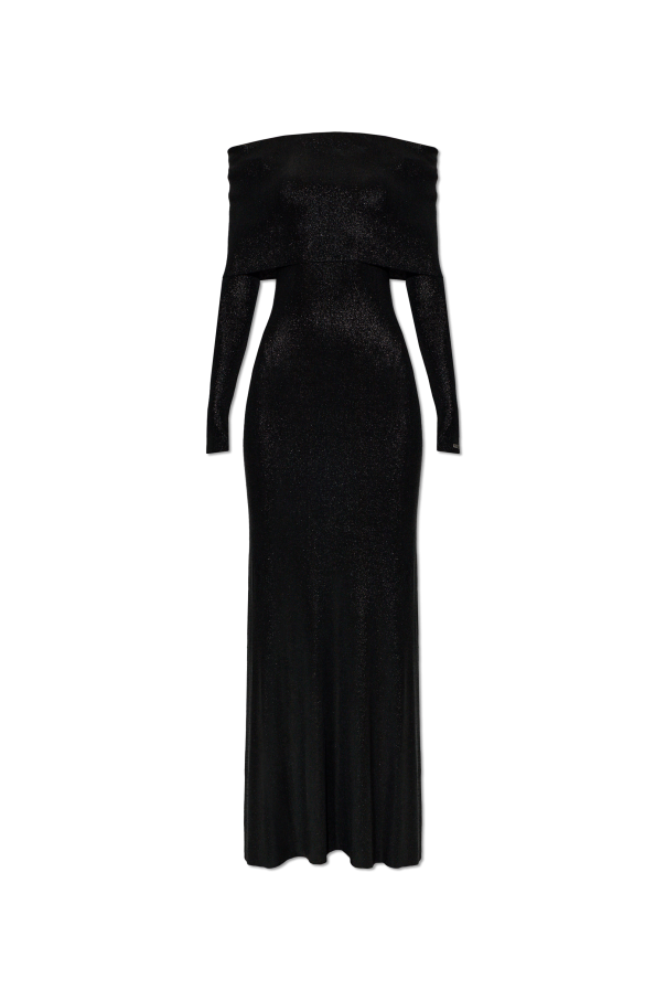 Dress with a shimmering finish od Balenciaga