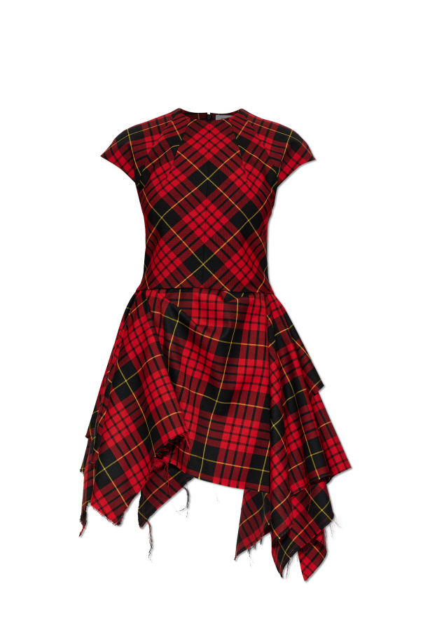 Plaid dress od Alexander McQueen