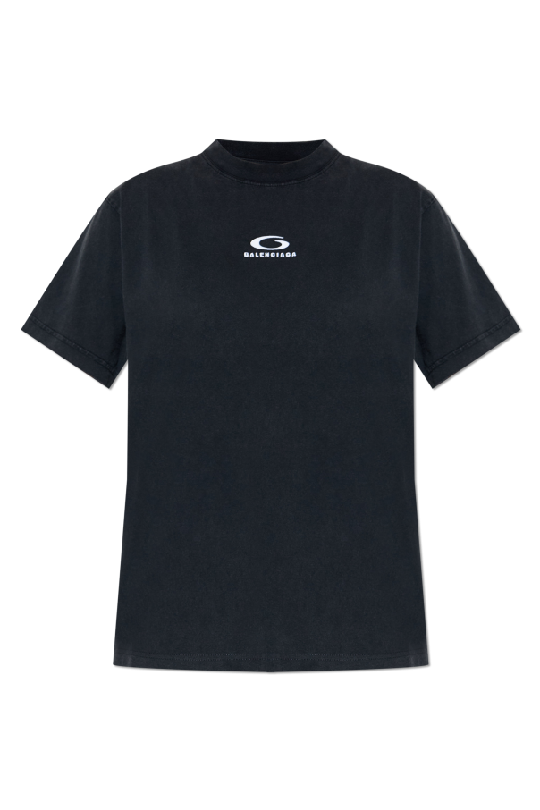 T-shirt made of combined fabrics od Balenciaga