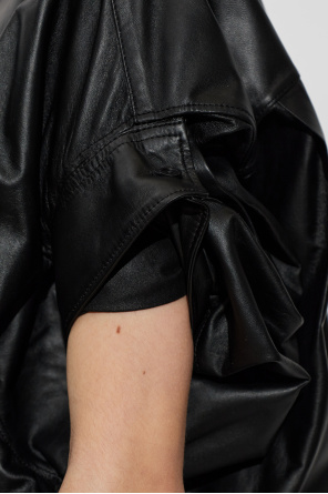 Balenciaga Leather shirt