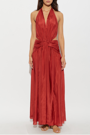 Zimmermann Silk dress with draping
