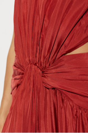 Zimmermann Silk dress with draping
