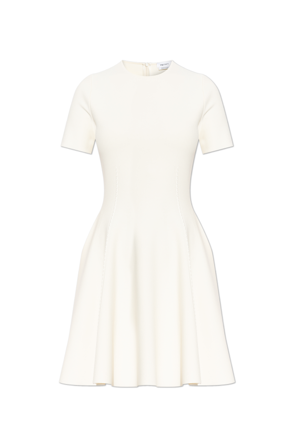 Alexander McQueen Dress with decorative stitching