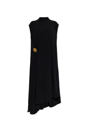 Dress with appliqué