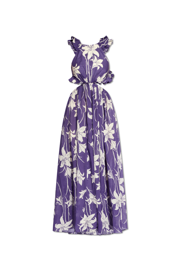 Dress with floral motif od Zimmermann