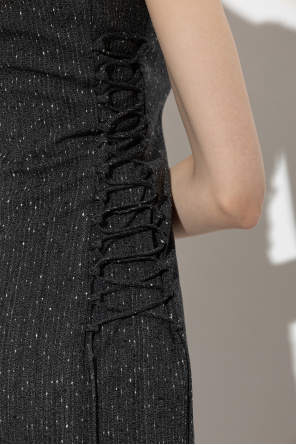 Alexander McQueen Wool dress with straps