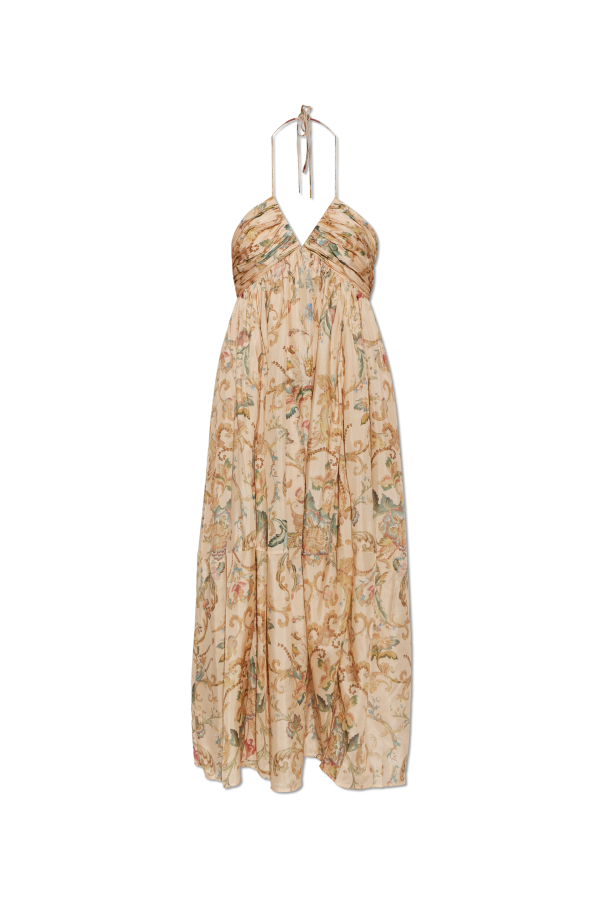 Silk dress with floral motif od Zimmermann