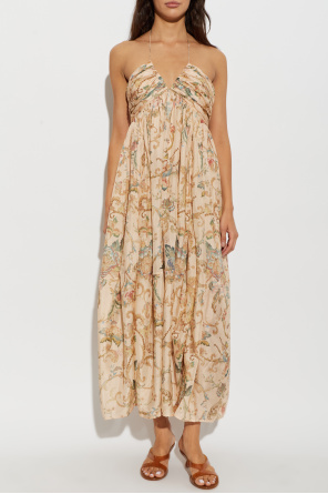 Zimmermann Silk dress with floral motif