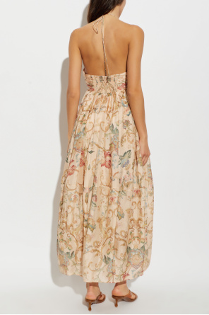 Zimmermann Silk dress with floral motif