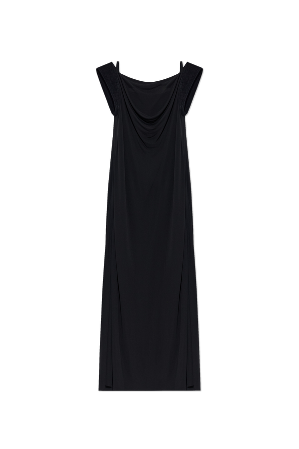 Long dress with a slit od Bottega Veneta