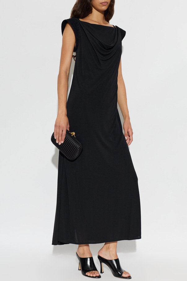 Bottega Veneta Vestido largo con abertura