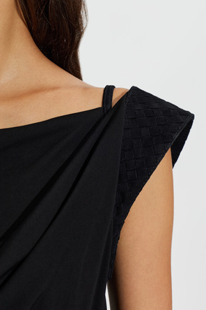 Bottega Veneta Vestido largo con abertura