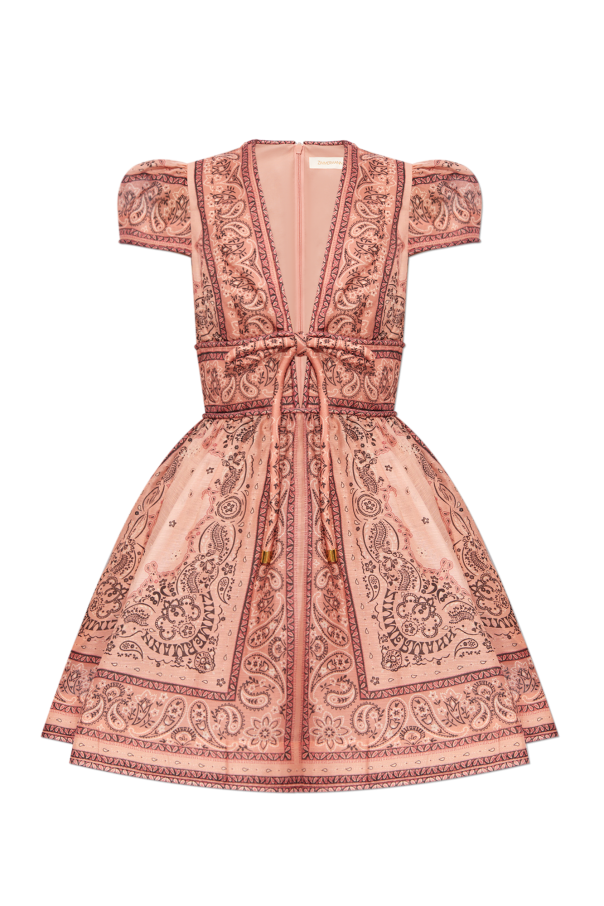 Dress with paisley motif od Zimmermann