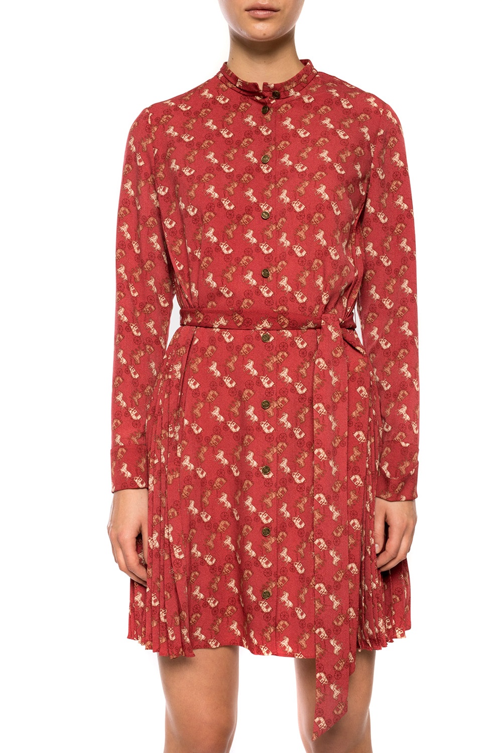 Dress with belt Coach - Vitkac Norway