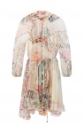 Zimmermann Patterned dress with band collar