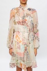 Zimmermann Patterned dress with band collar
