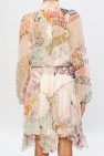 Zimmermann Patterned dress with band collar