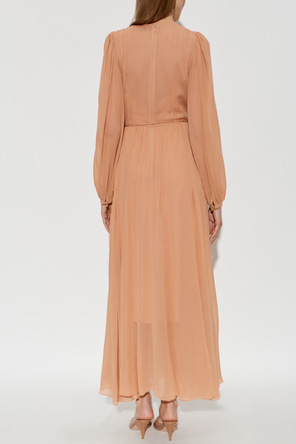 Zimmermann Vestido com detalhe em renda no decote
