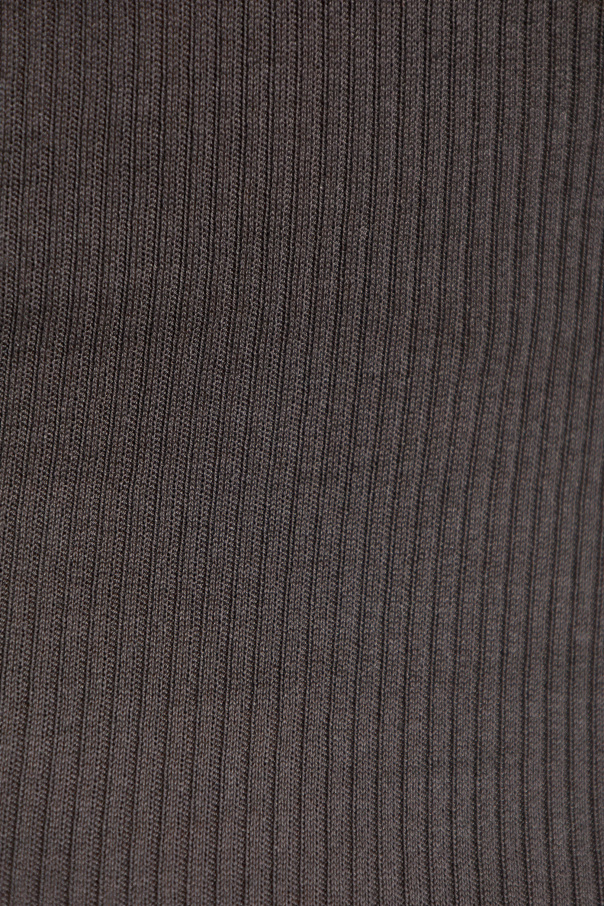 Alexander Wang Vestido lencero acanalado sin mangas