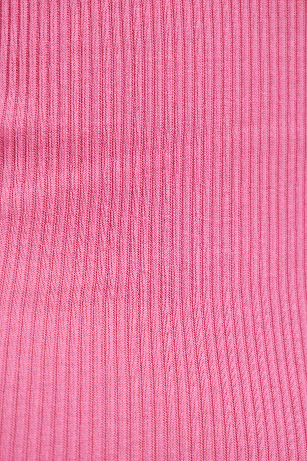 Alexander Wang Vestido lencero de canalé sin mangas