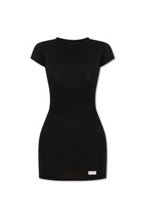 Mini dress with logo