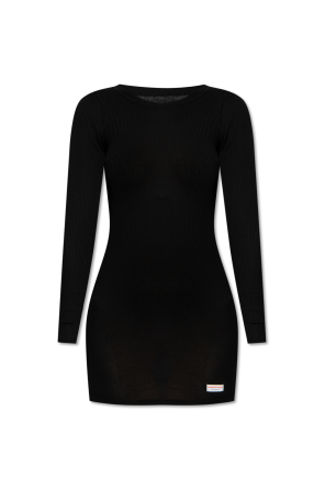 Mini dress with logo