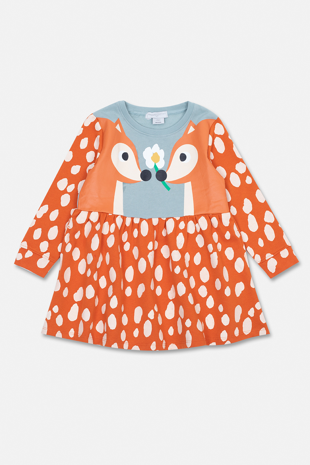 stella Wide McCartney Kids Dress with animal motif