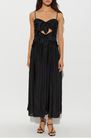 Zimmermann Silk off-the-shoulder dress