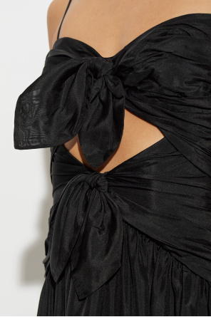 Zimmermann Silk off-the-shoulder dress