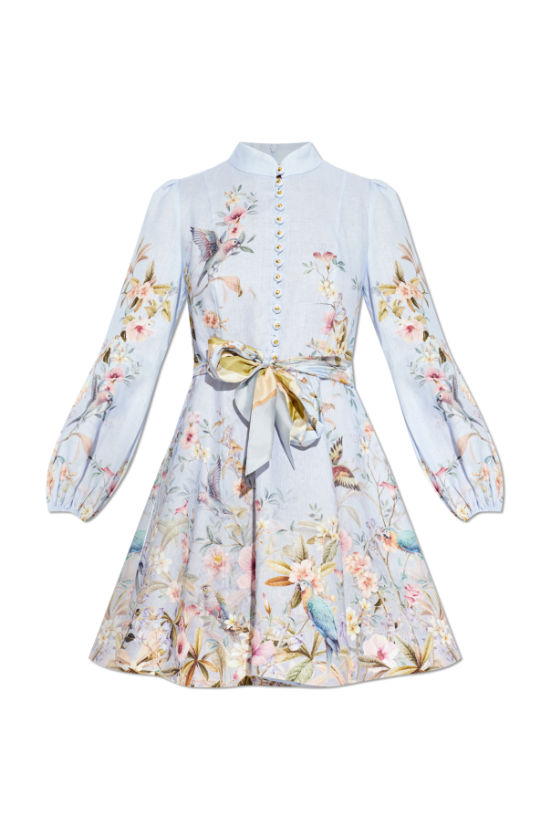 Dress with floral motif od Zimmermann