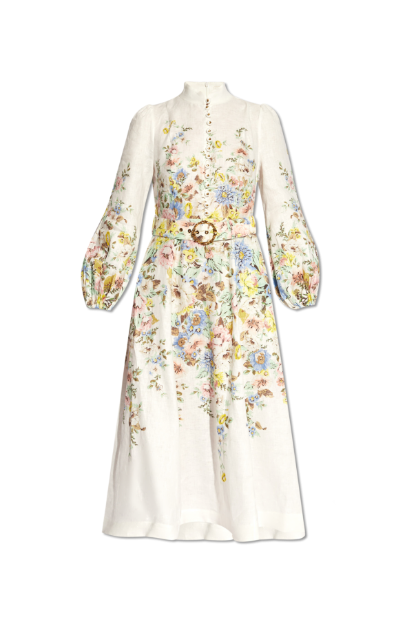 Dress with floral motif od Zimmermann