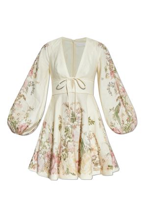 Floral Motif Dress