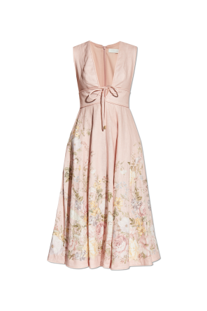 Floral Motif Dress