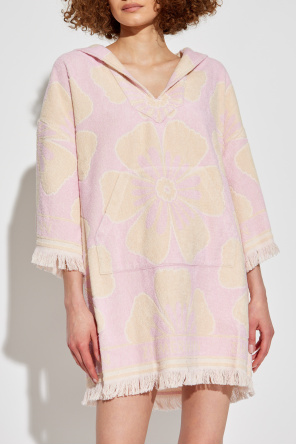 Zimmermann Plażowa sukienka z bawełny typu `frotte`