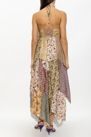 Zimmermann Vestido de seda con lazada
