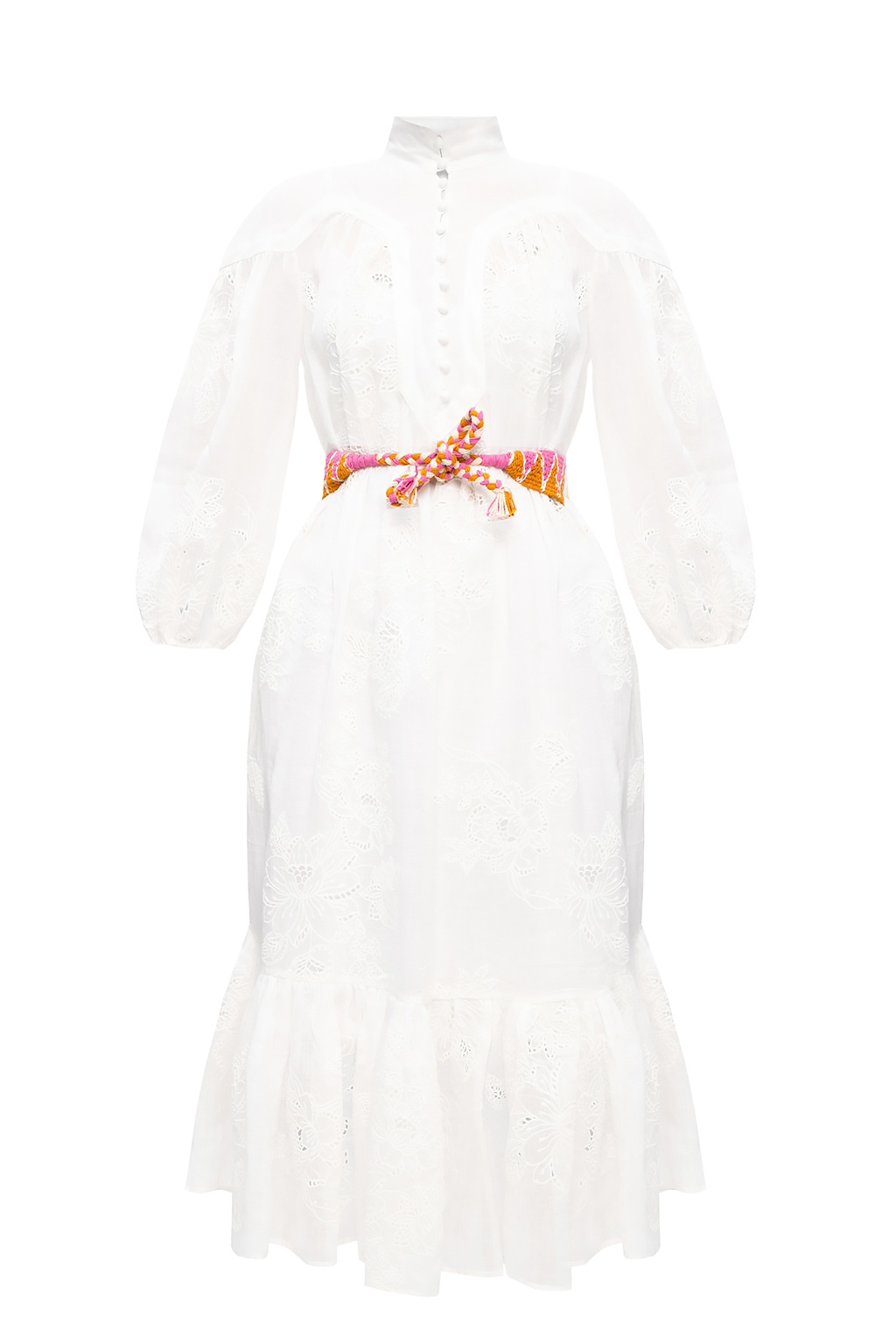 zimmermann white embroidered dress
