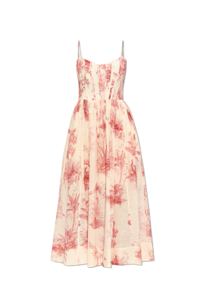 Dress with a print