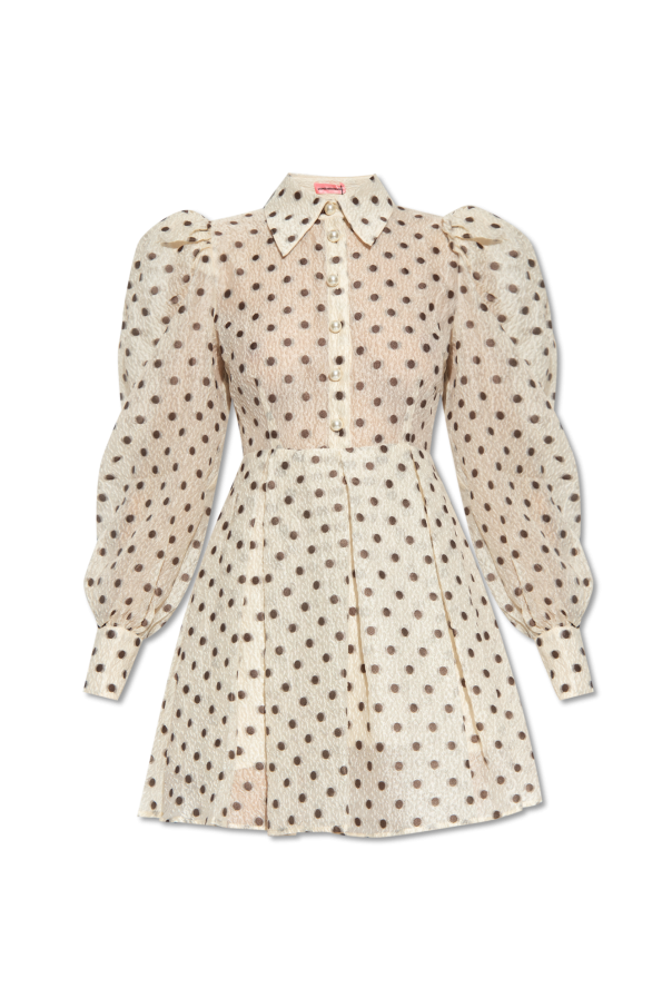 Custommade ‘Jennifer’ dress with polka dots
