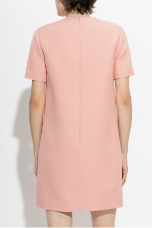 Valentino Garavani Kleid mit glänzenden Applikationen am Ausschnitt