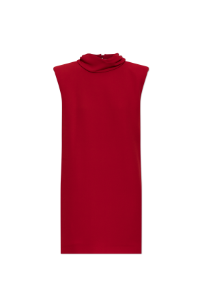 Silk dress with pockets