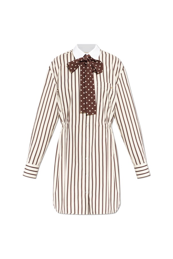Dress with a striped pattern od Valentino Garavani