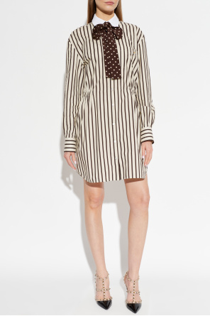 Valentino Garavani Dress with a striped pattern