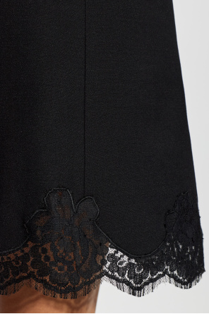 Valentino Garavani Kleid mit Spitzenbesatz