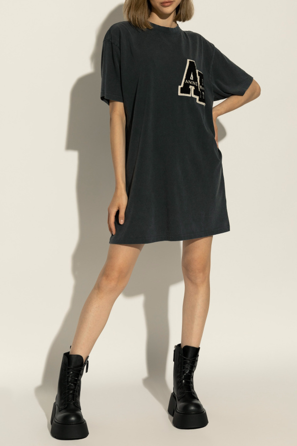 Anine Bing Sukienka o kroju t-shirtu