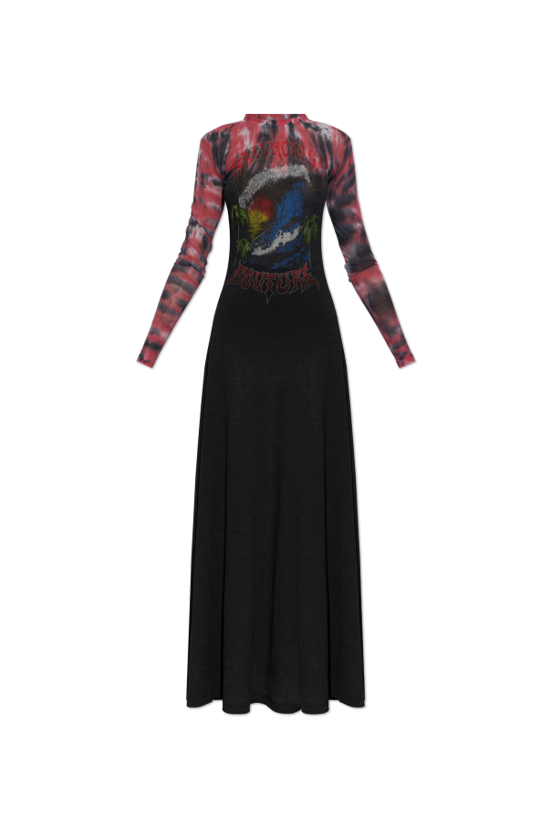 Dress with print od Balenciaga