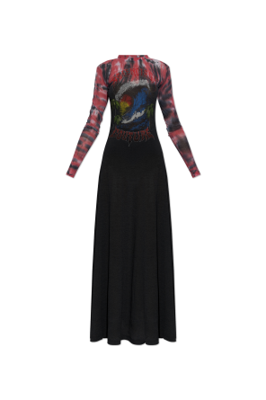 Dress with print