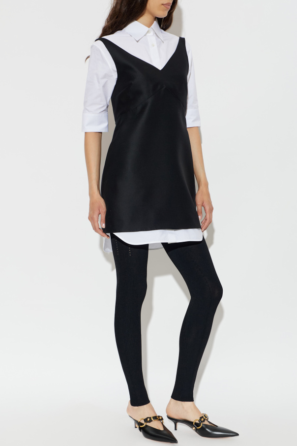 Balenciaga Dress with combined fabrics