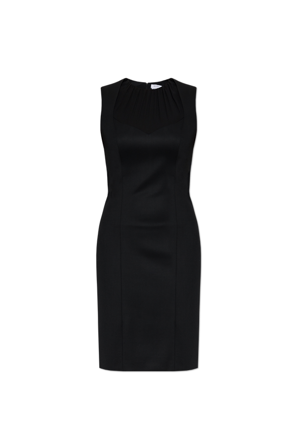 Fitted silk dress od Alexander McQueen